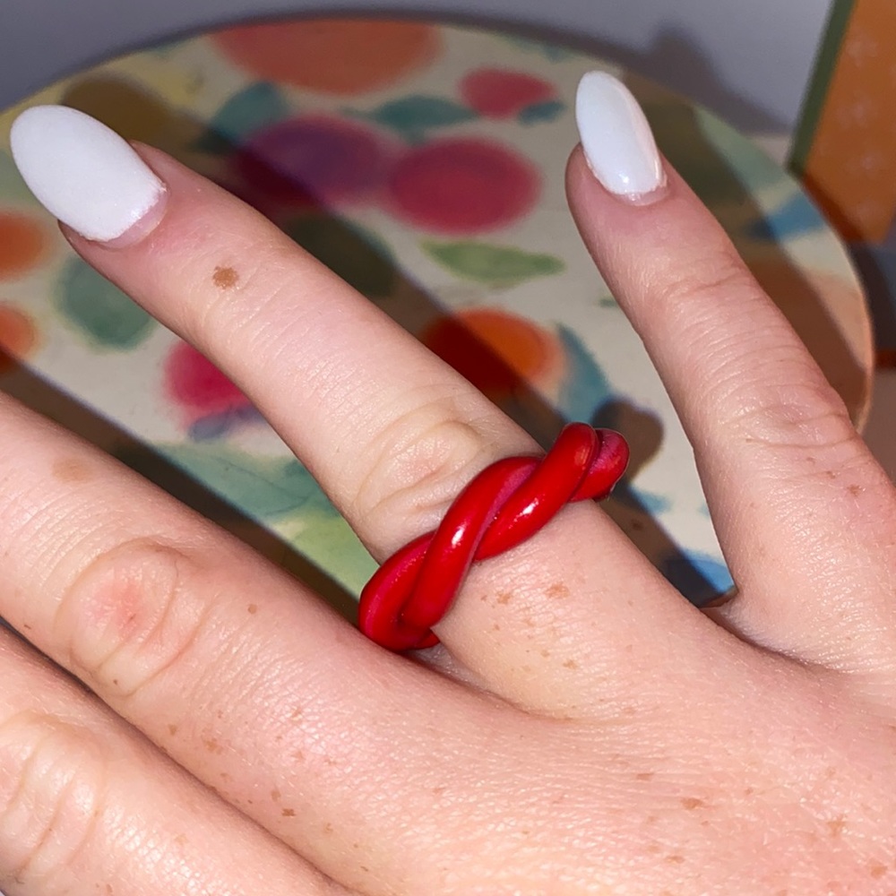 homemade clay ring